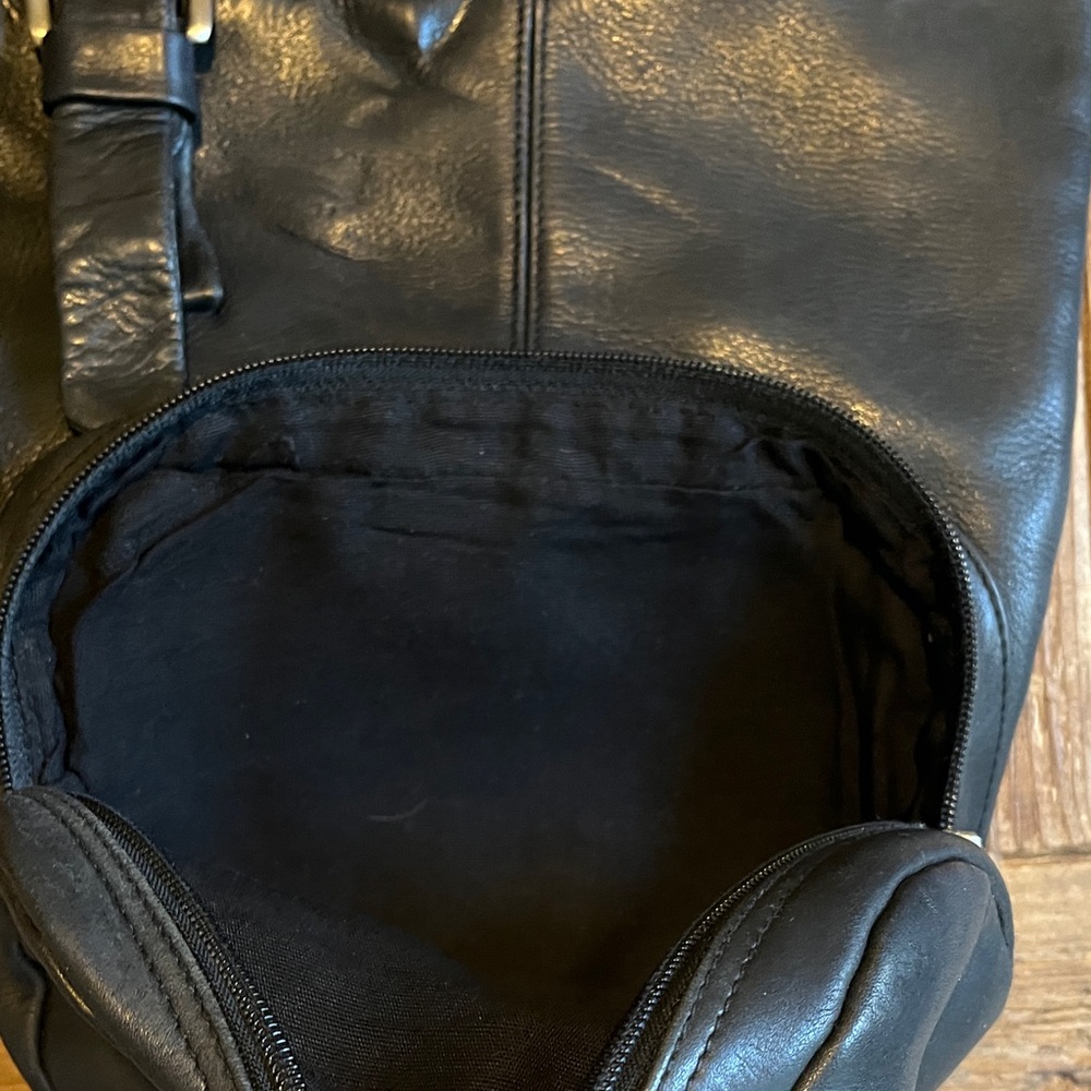 HOBO International Vintage Black Unisex Crossbody Sling Bag - Picture 5 of 11